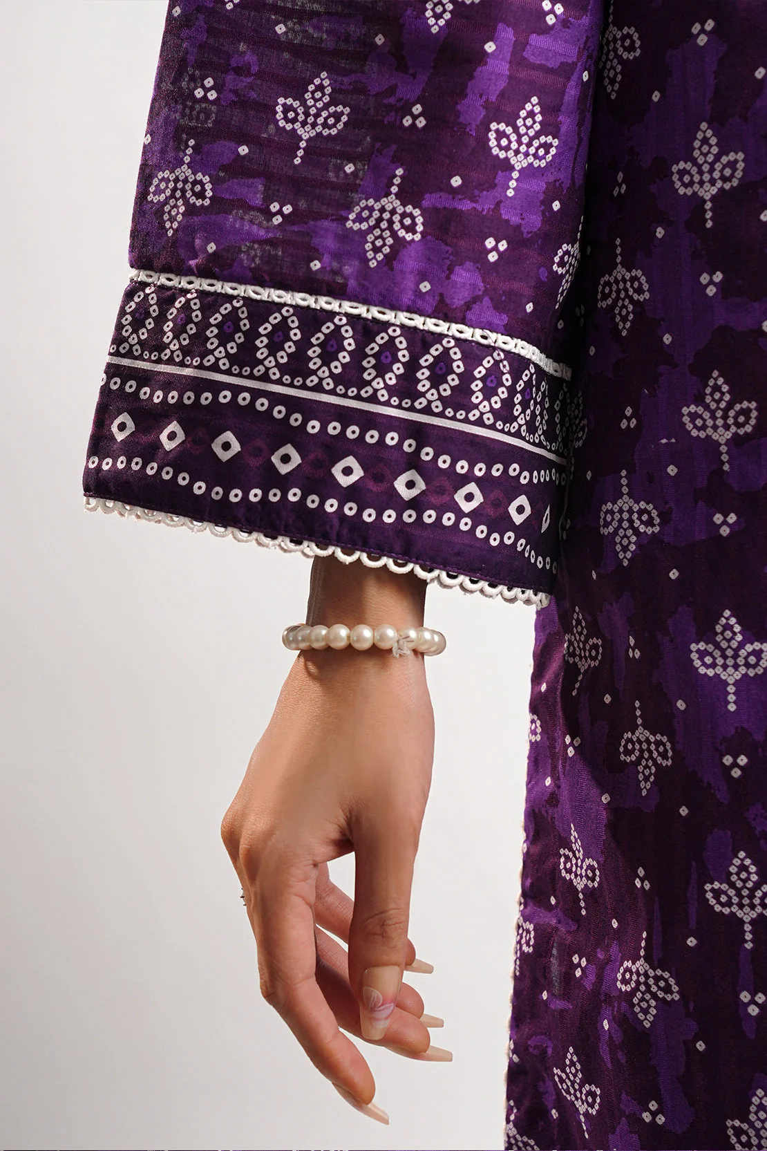 Printed Lawn Stitched 2 Piece (Shirt/Dupatta) - Image 8