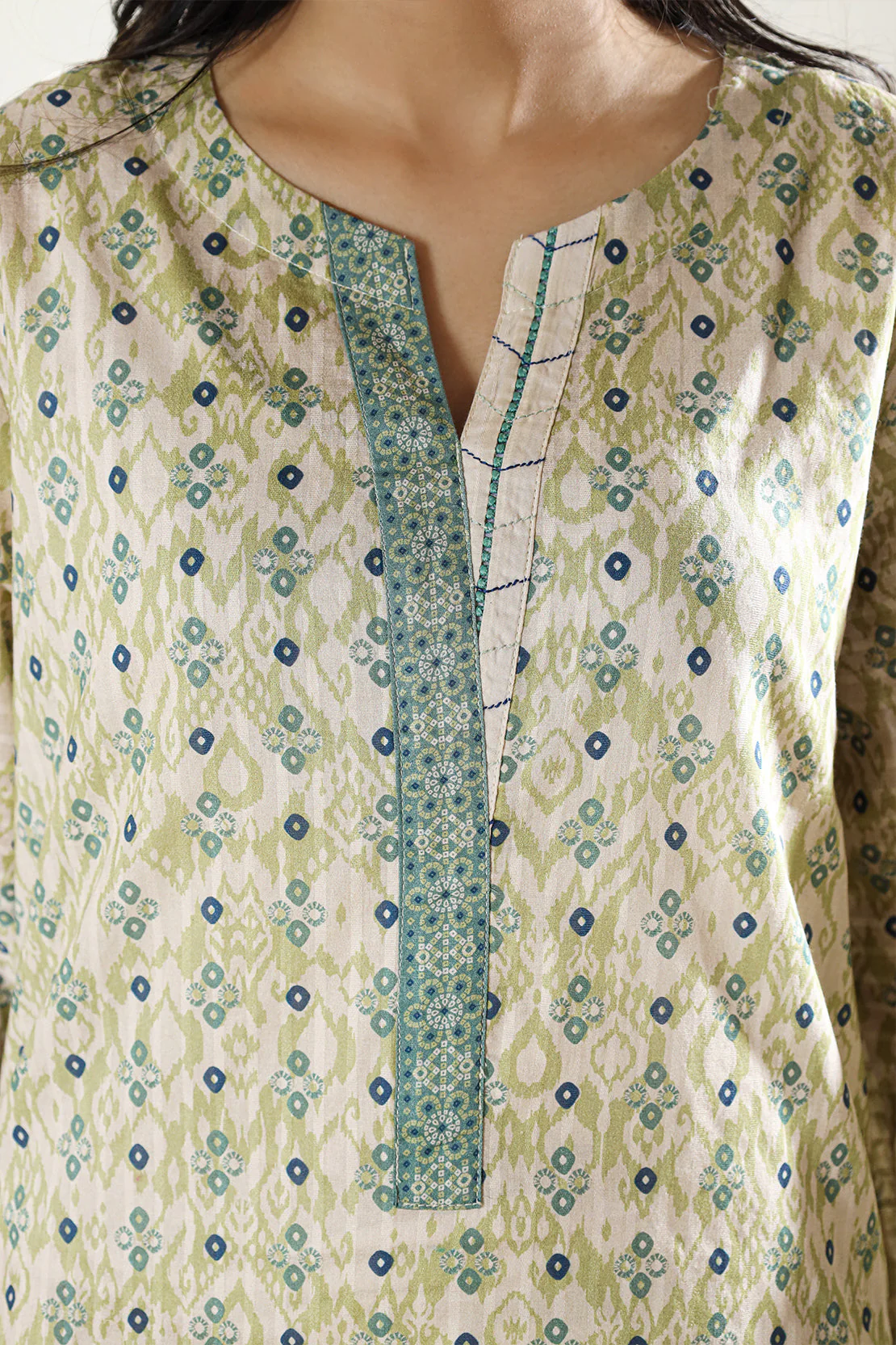 Printed Lawn Stitched 2 Piece (Shirt/Dupatta) - Image 6