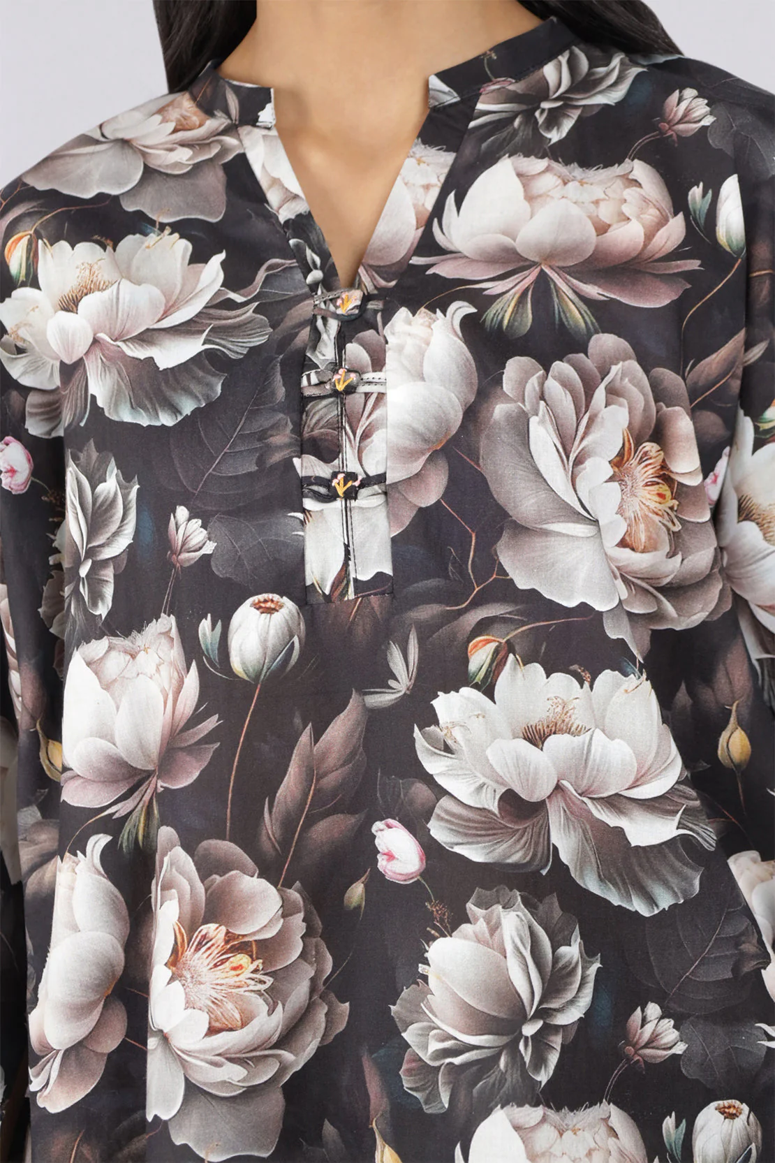 Printed Lawn Stitched 2 Piece (Shirt/Trouser) - Image 4