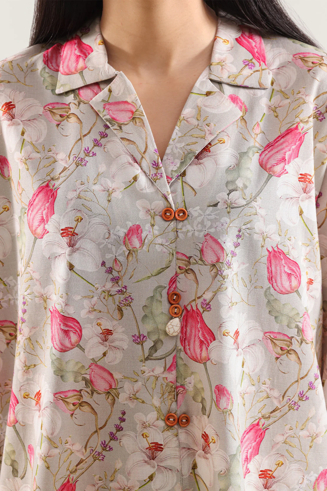 Printed Lawn Stitched 2 Piece (Shirt/Trouser) - Image 4