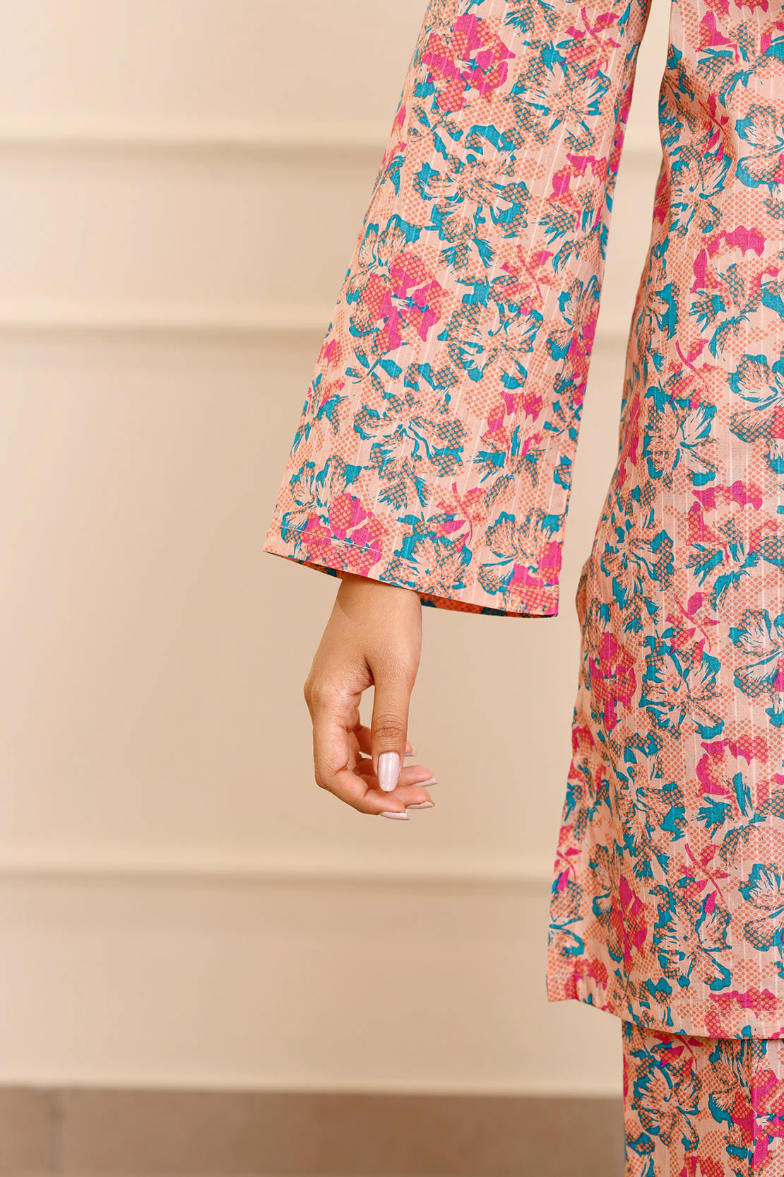 Printed Lawn Stitched 2 Piece (Shirt/Trouser) - Image 8