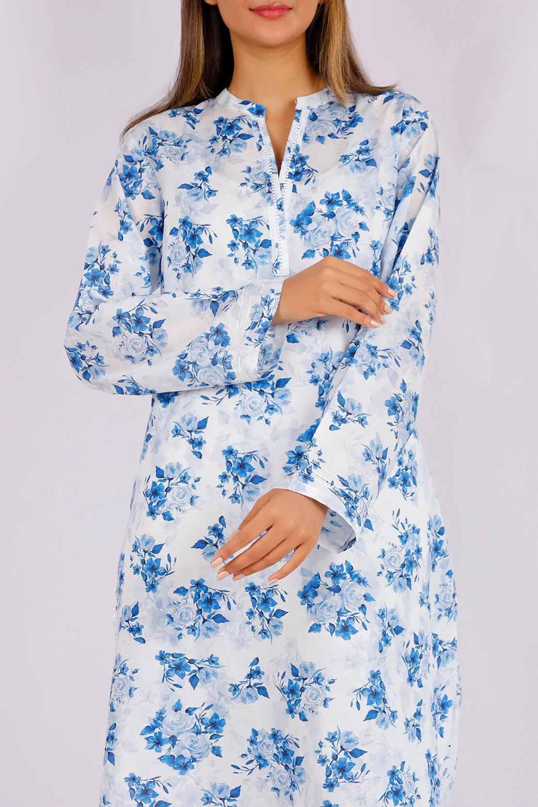 Printed Lawn Stitched 2 Piece (Shirt/Trouser) - Image 2