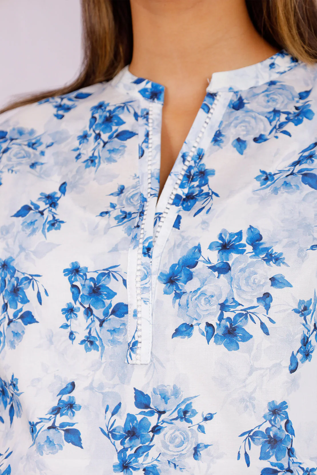 Printed Lawn Stitched 2 Piece (Shirt/Trouser) - Image 3