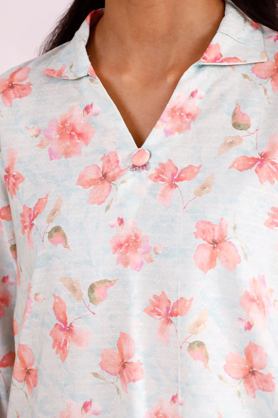 Printed Lawn Stitched 2 Piece (Shirt/Trouser) - Image 5