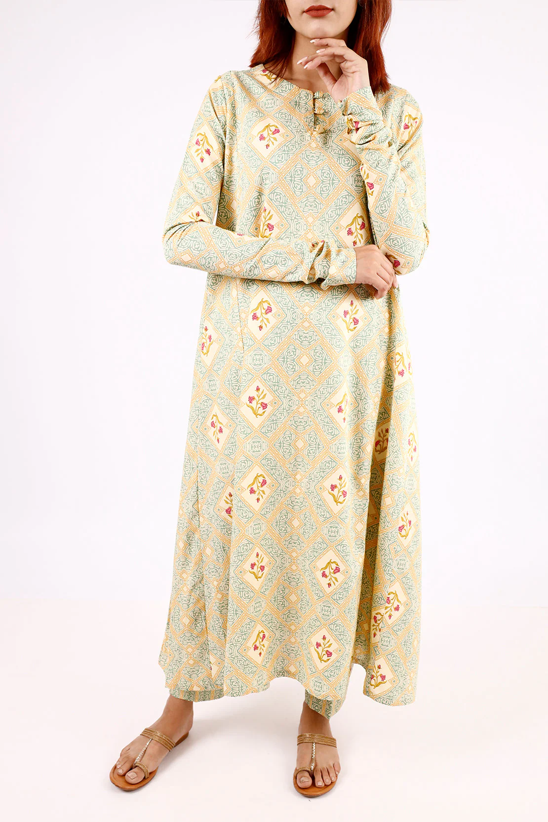 Printed Lawn Stitched 2 Piece (Shirt/Trouser)