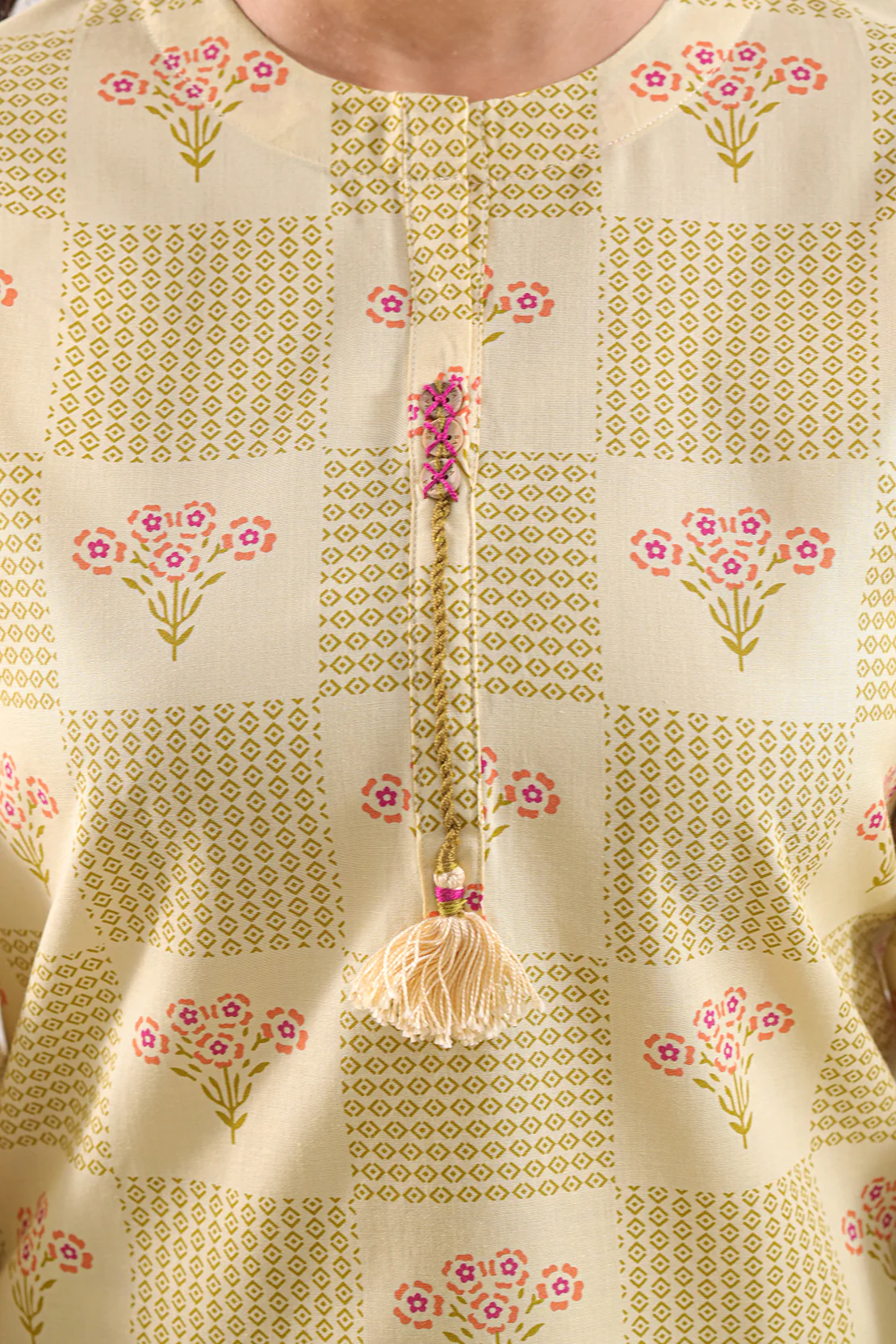 Printed Lawn Stitched 2 Piece (Shirt/Trouser) - Image 3