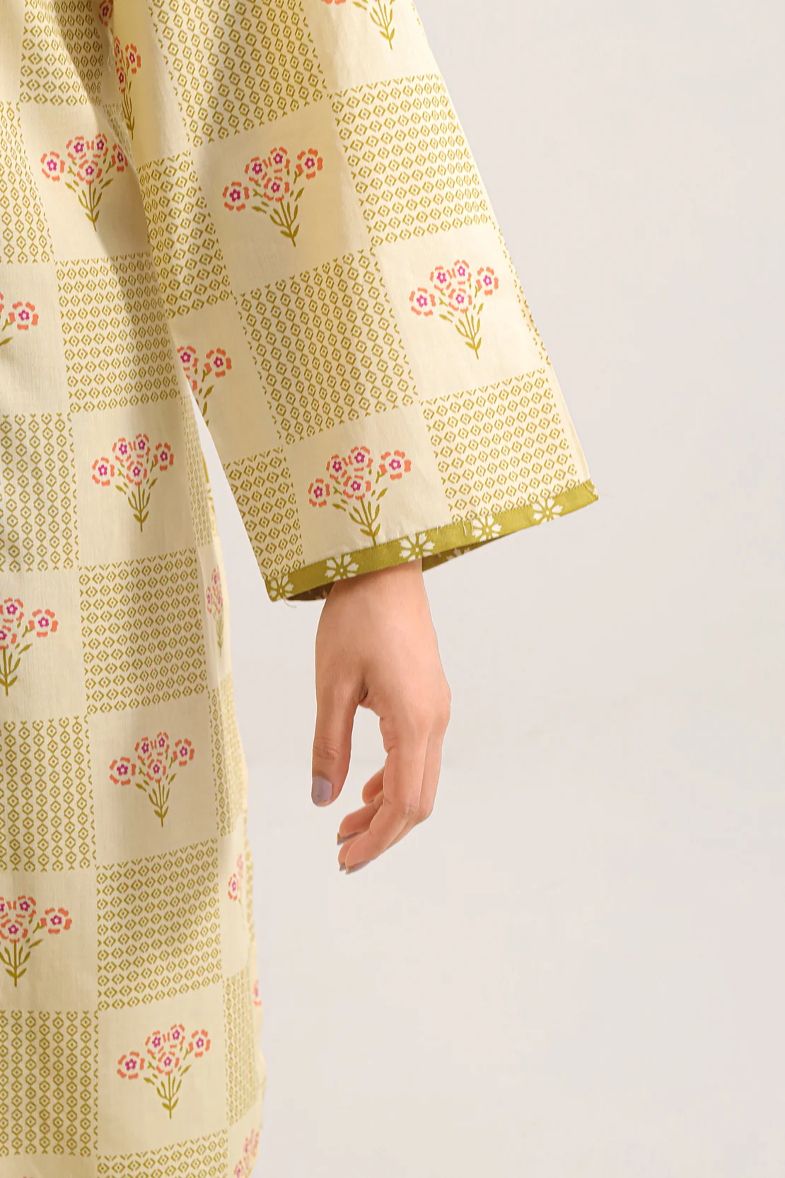 Printed Lawn Stitched 2 Piece (Shirt/Trouser) - Image 4
