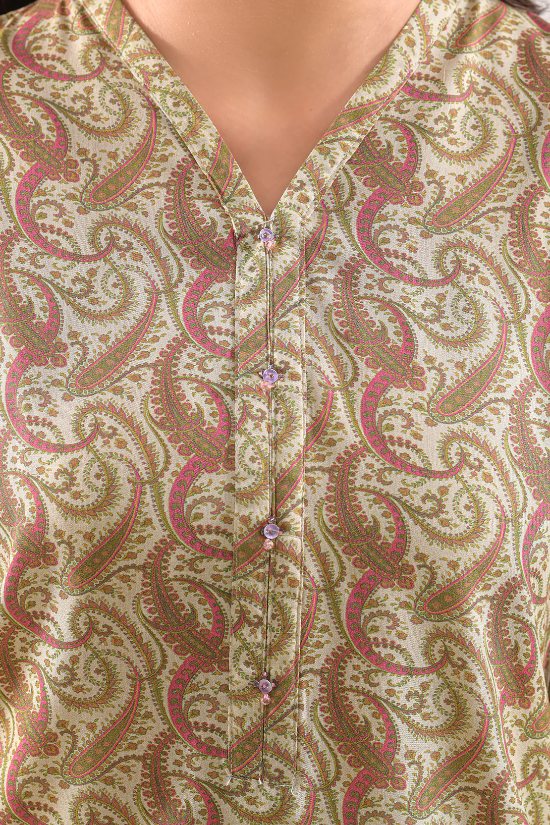 Printed Lawn Stitched 2 Piece (Shirt/Trouser) - Image 3