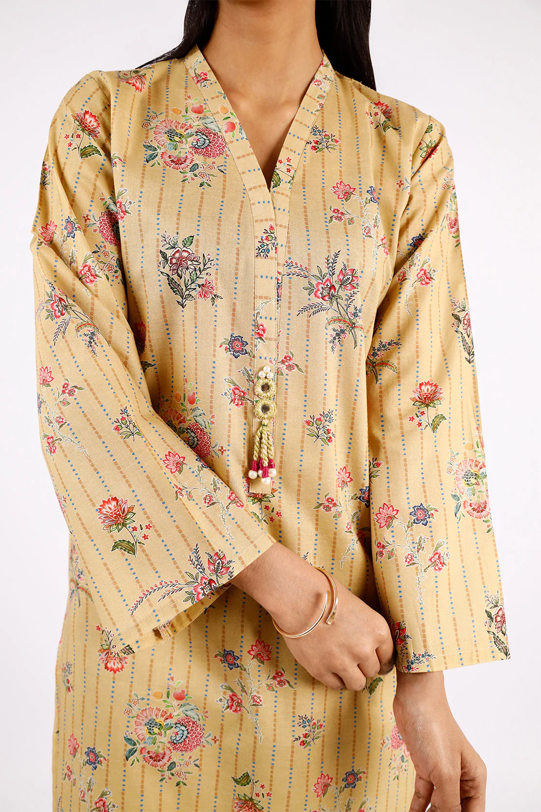 Printed Lawn Stitched 2 Piece (Shirt/Trouser) - Image 4