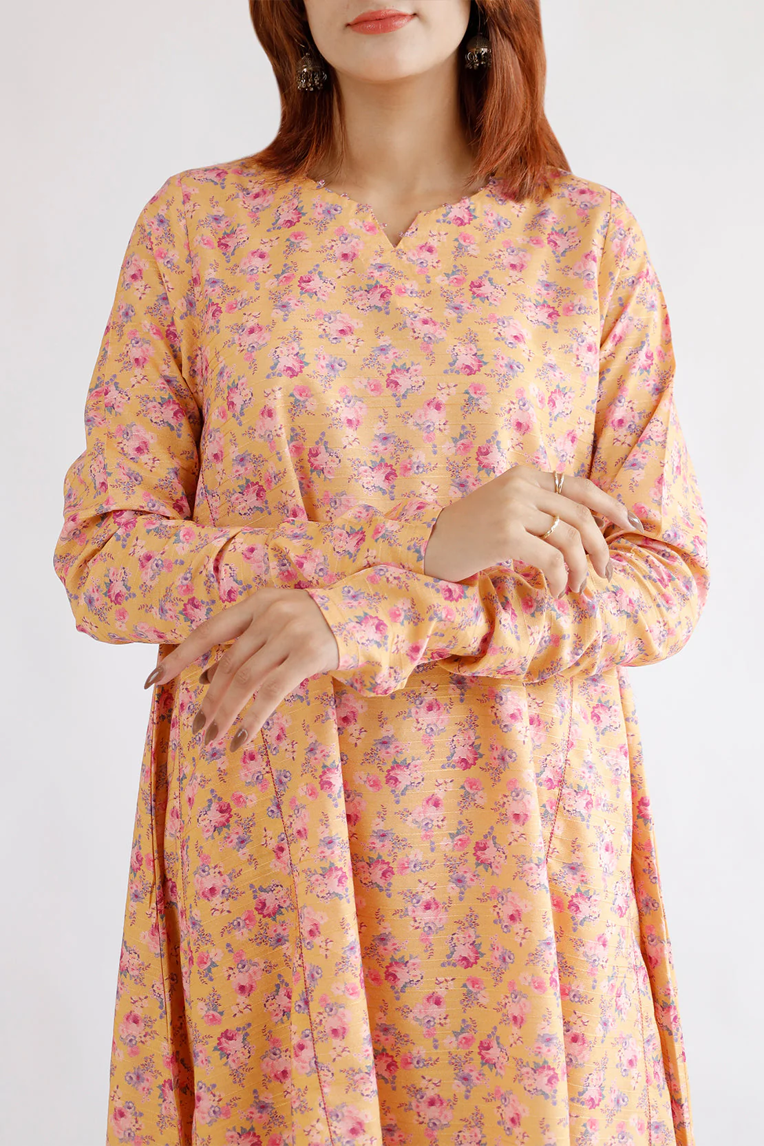 Printed Lawn Stitched 2 Piece (Shirt/Trouser) - Image 3