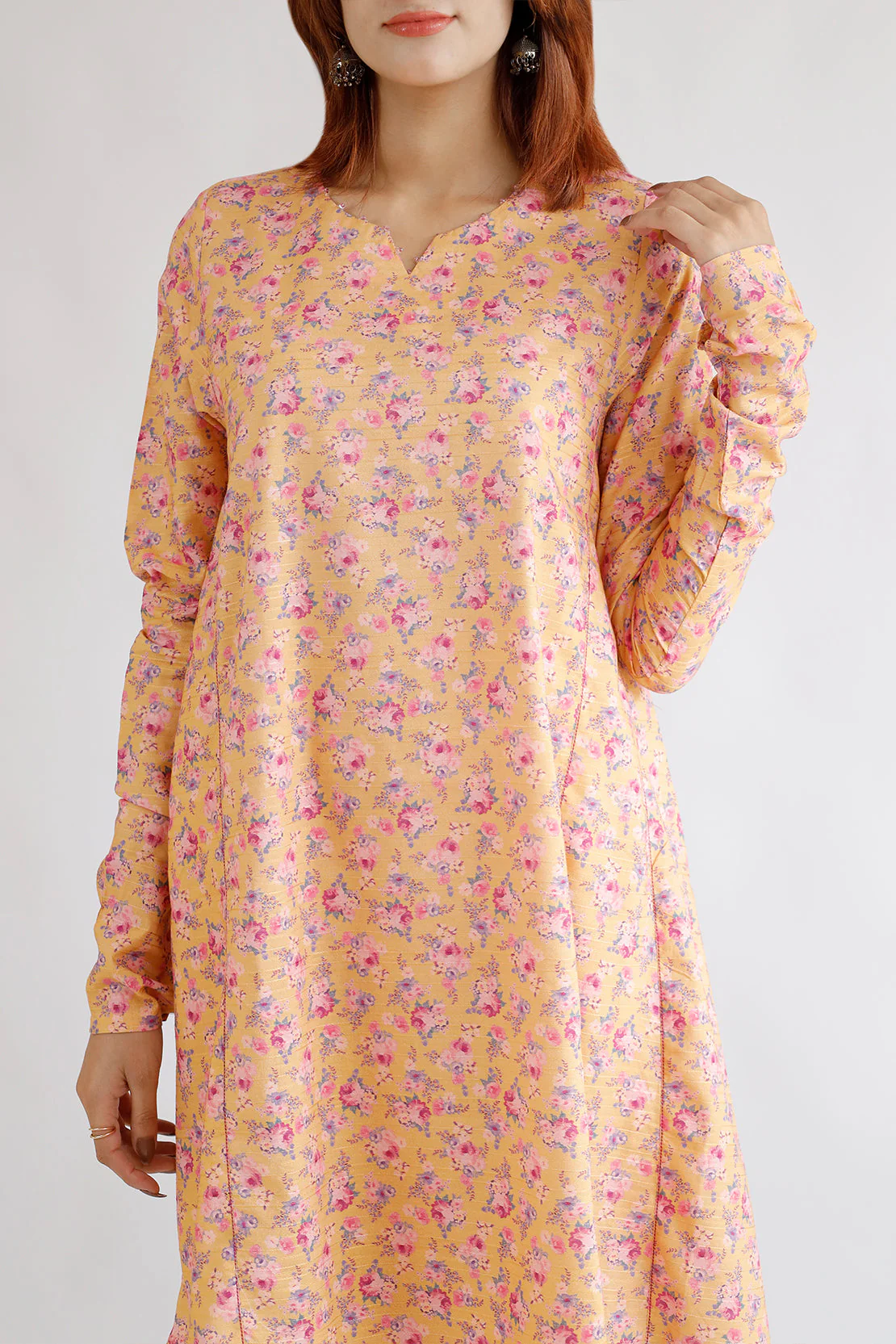 Printed Lawn Stitched 2 Piece (Shirt/Trouser) - Image 4