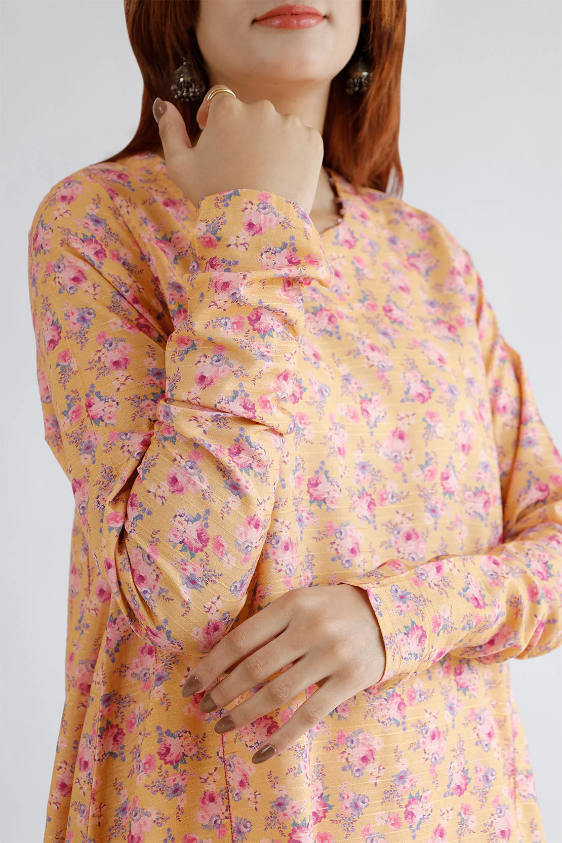 Printed Lawn Stitched 2 Piece (Shirt/Trouser) - Image 6