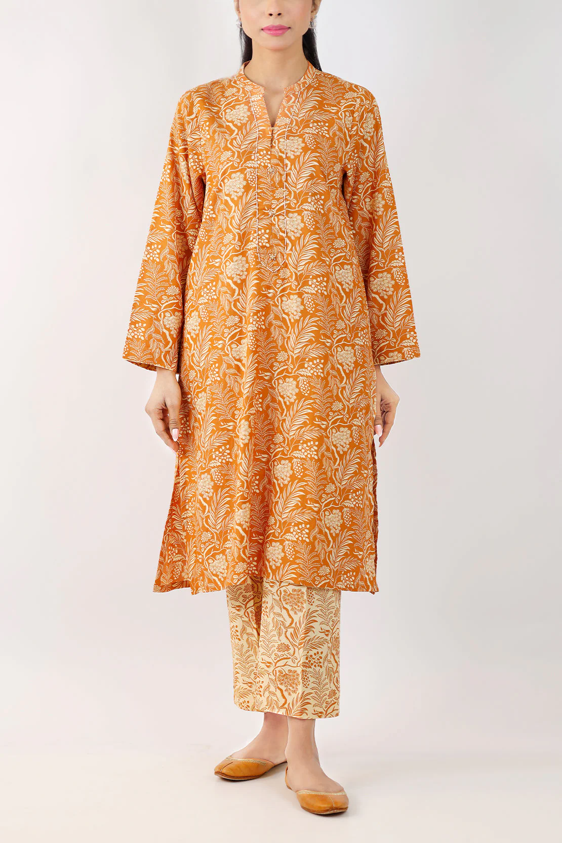 Printed Lawn Stitched 2 Piece (Shirt/Trouser)