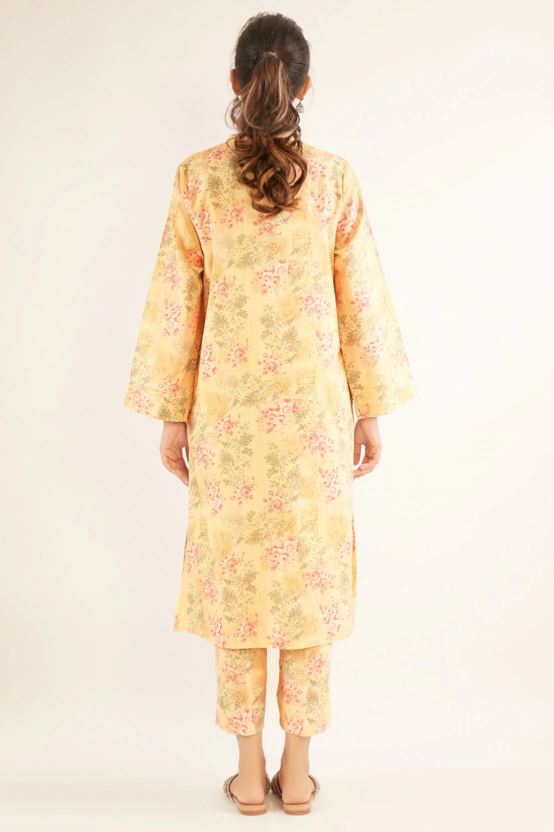 Printed Lawn Stitched 2 Piece (Shirt/Trouser) - Image 3