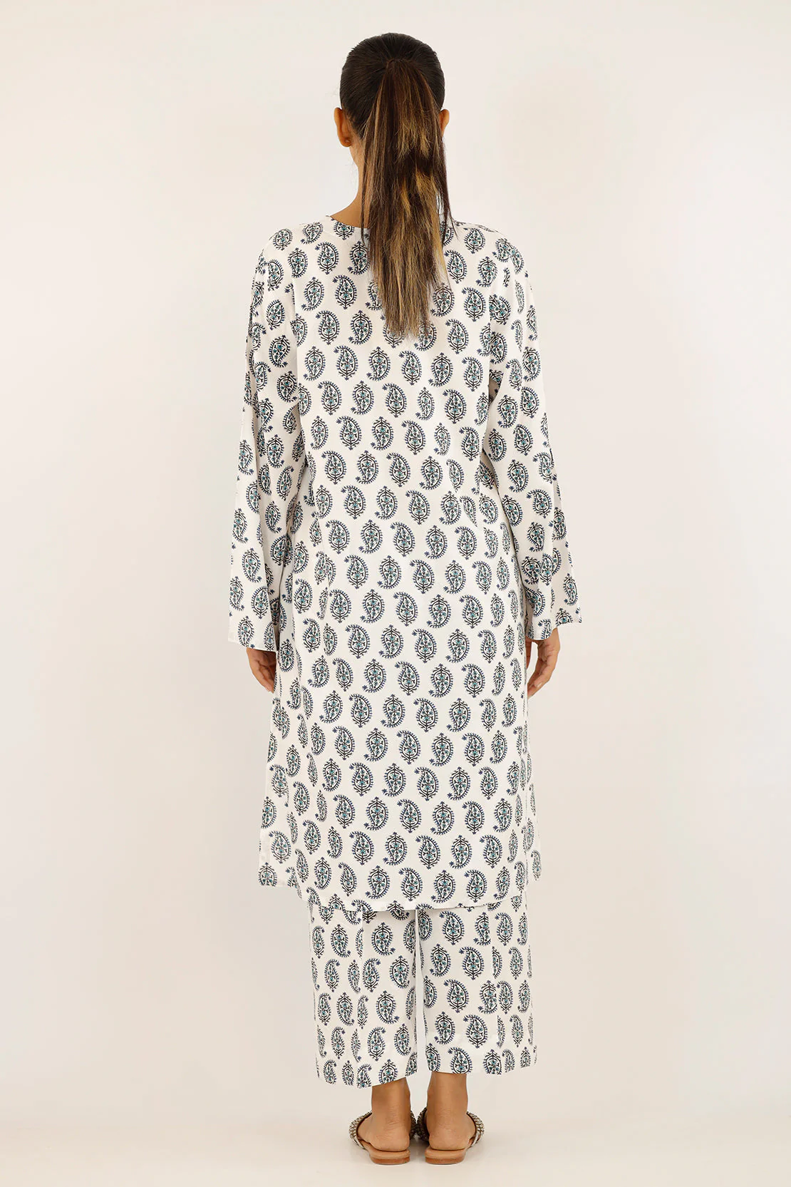 Printed Lawn Stitched 2 Piece (Shirt/Trouser) - Image 5