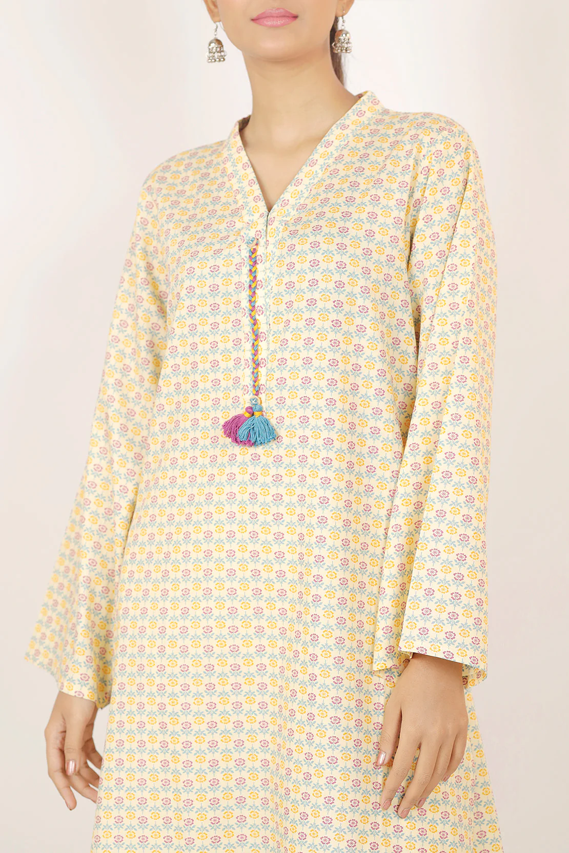 Printed Lawn Stitched 2 Piece (Shirt/Trouser)