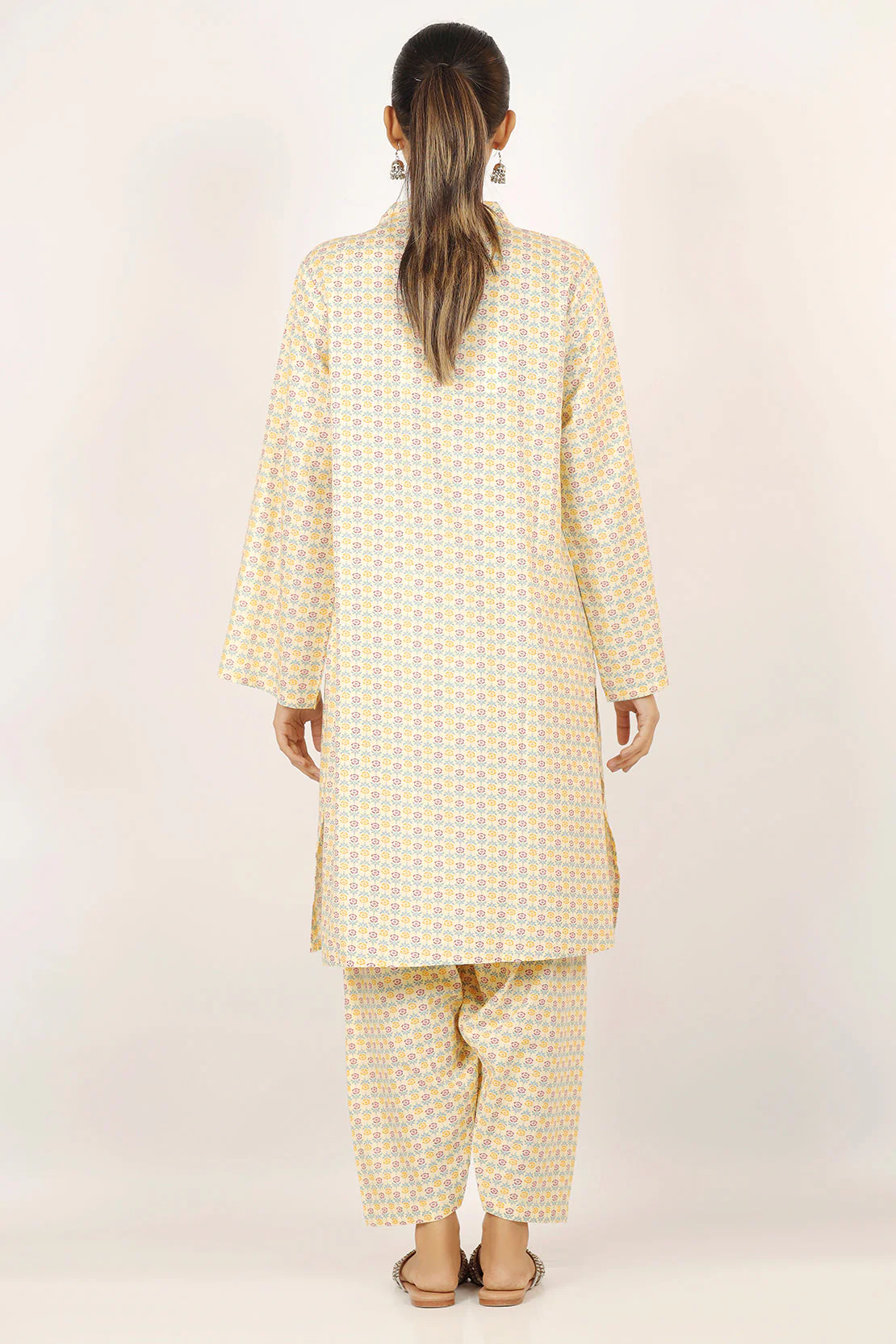 Printed Lawn Stitched 2 Piece (Shirt/Trouser) - Image 5
