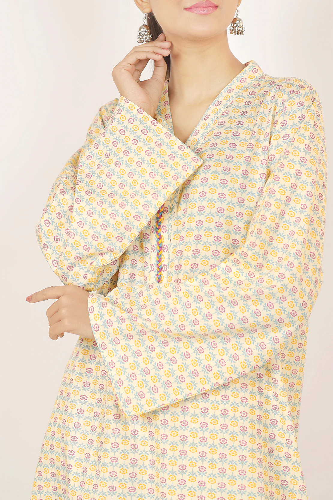 Printed Lawn Stitched 2 Piece (Shirt/Trouser) - Image 6