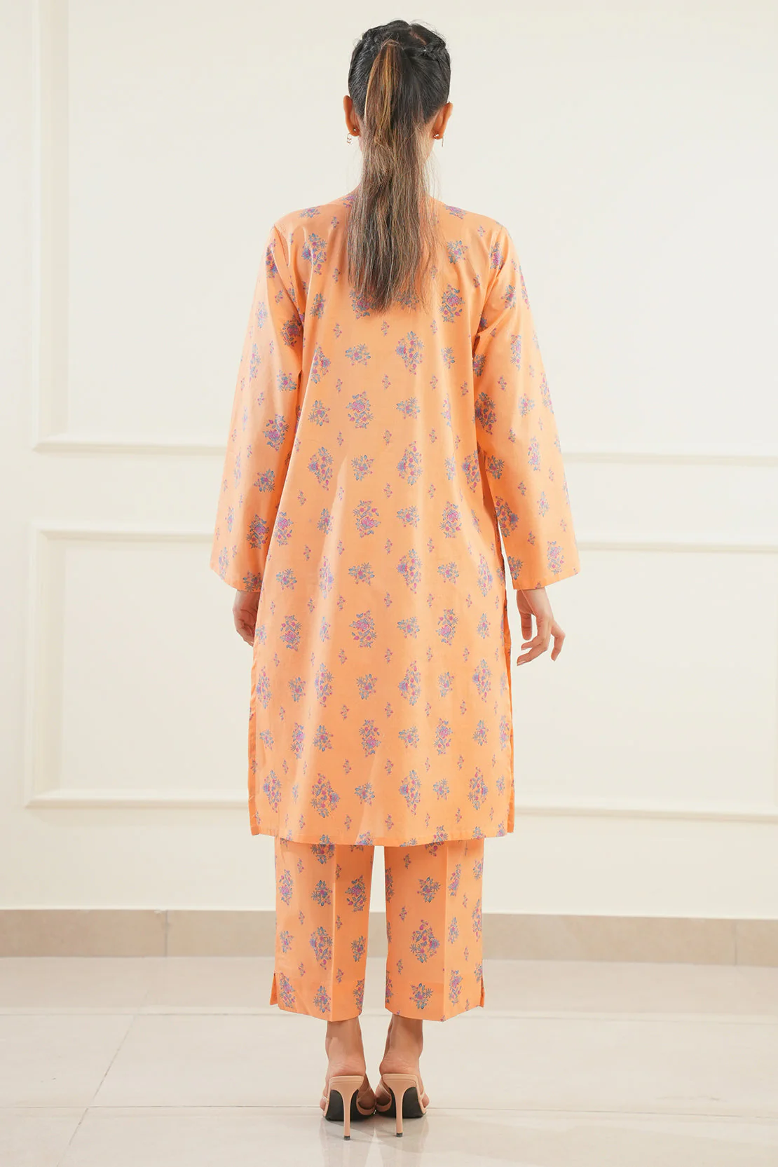 Printed Lawn Stitched 2 Piece (Shirt/Trouser) - Image 4