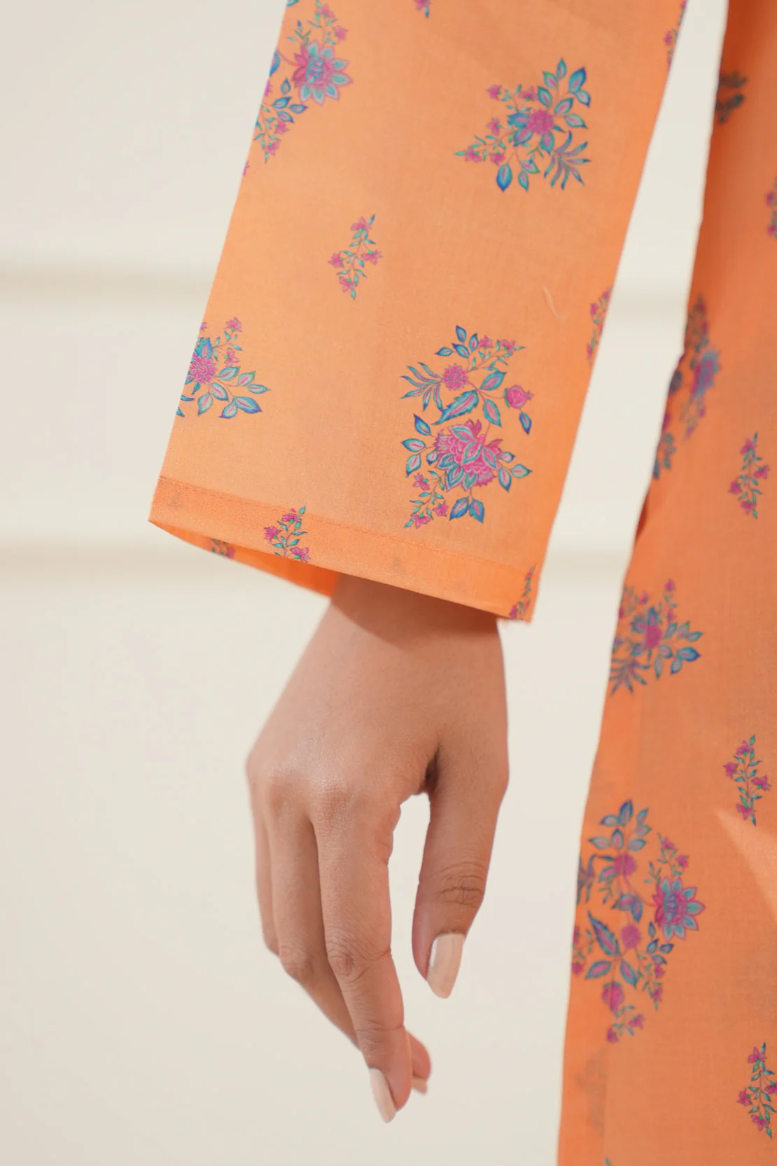 Printed Lawn Stitched 2 Piece (Shirt/Trouser) - Image 7