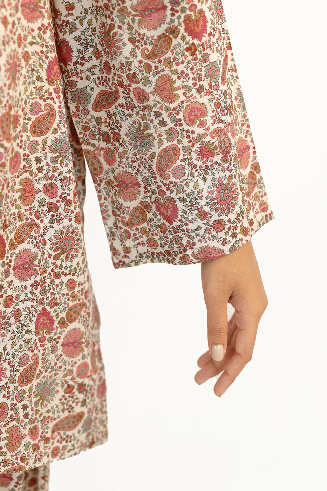 Printed Lawn Stitched 2 Piece (Shirt/Trouser) - Image 7