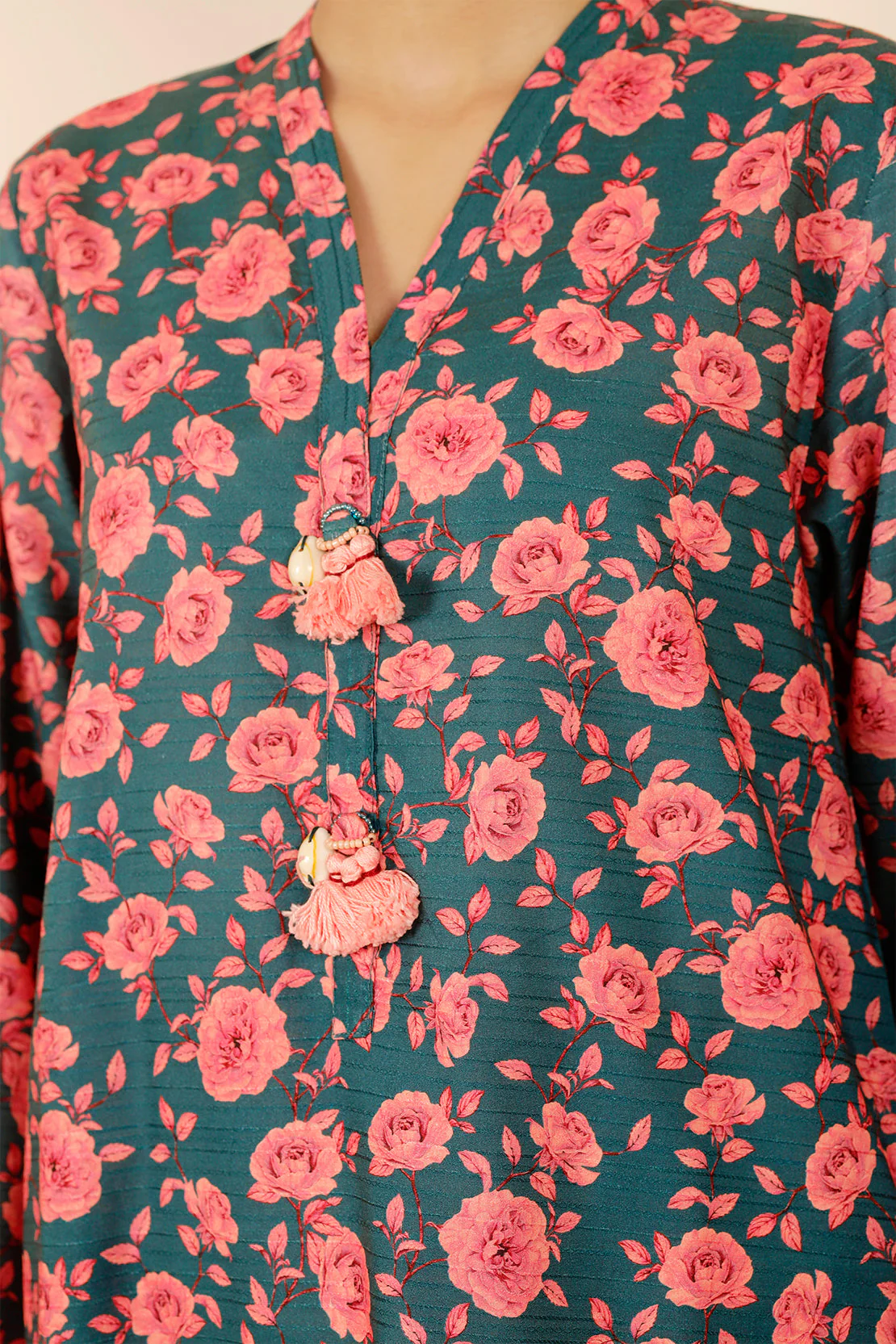 Printed Lawn Stitched 2 Piece (Shirt/Trouser) - Image 4