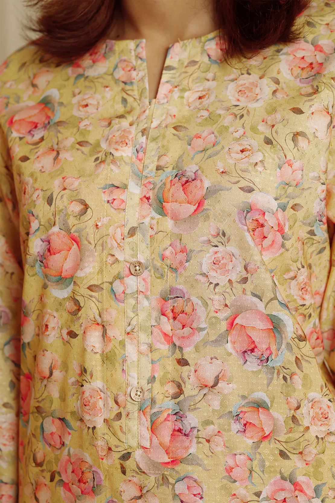 Printed Lawn Stitched 2 Piece (Shirt/Trouser) - Image 5
