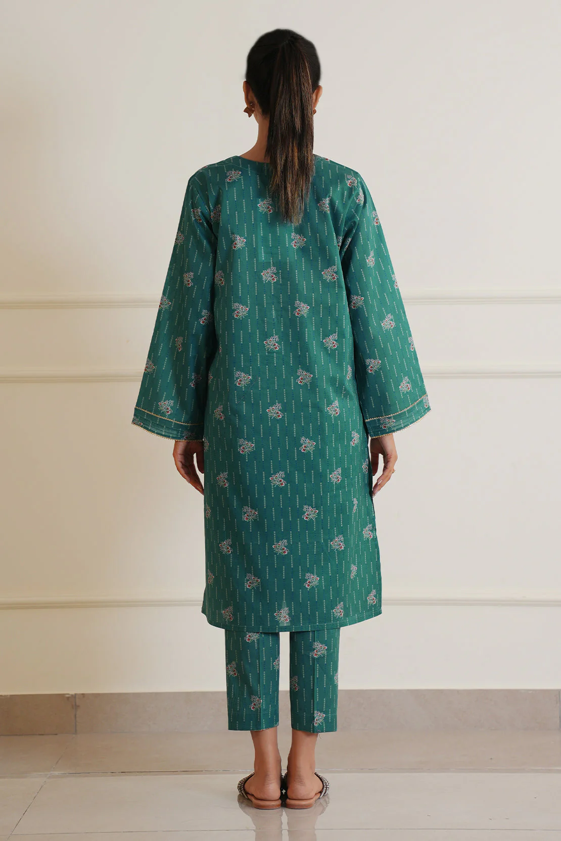 Printed Lawn Stitched 2 Piece (Shirt/Trouser) - Image 3