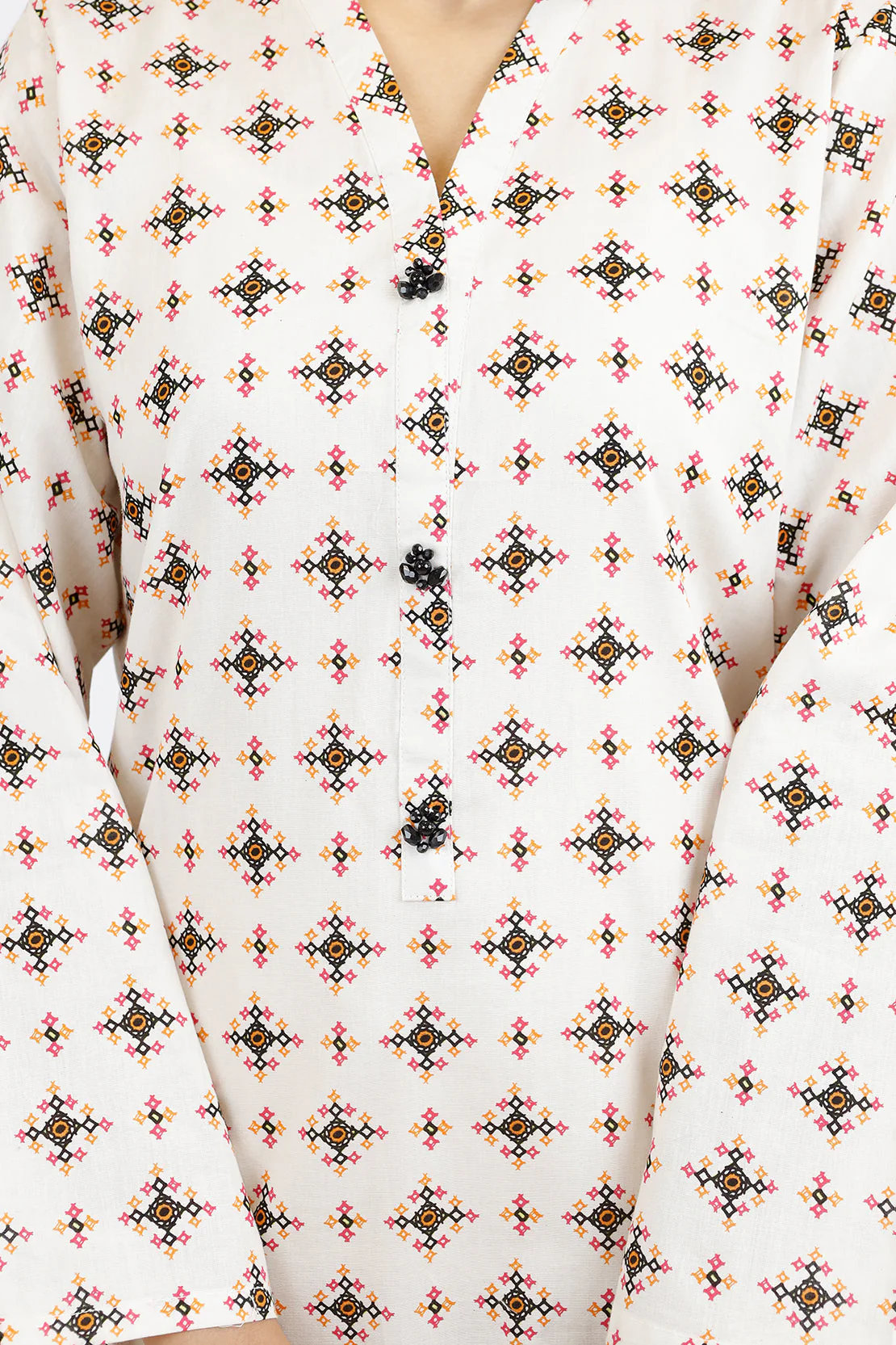 Printed Lawn Stitched 2 Piece (Shirt/Trouser) - Image 4