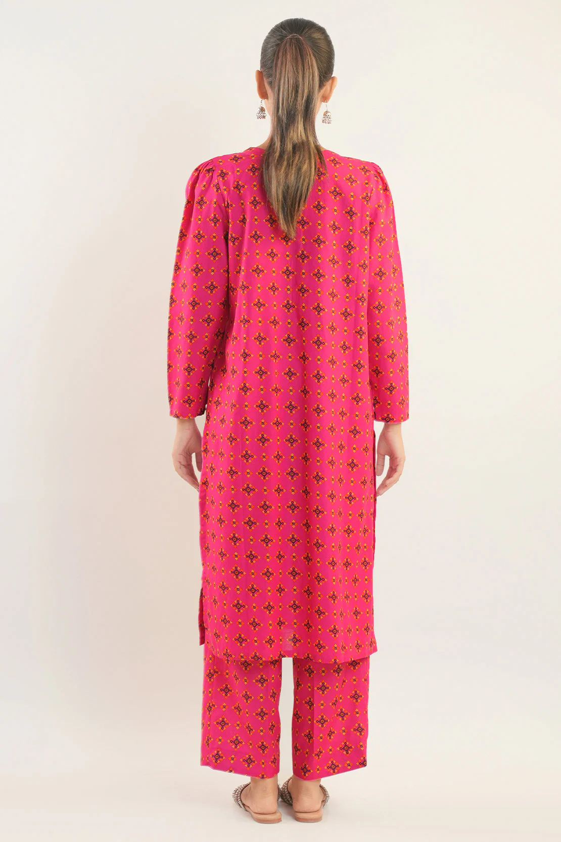 Printed Lawn Stitched 2 Piece (Shirt/Trouser) - Image 4