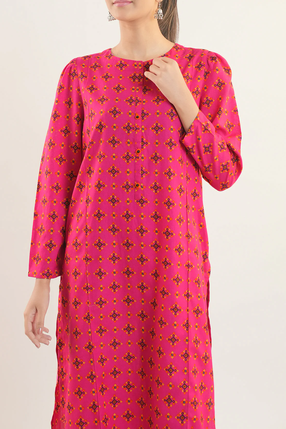 Printed Lawn Stitched 2 Piece (Shirt/Trouser) - Image 5