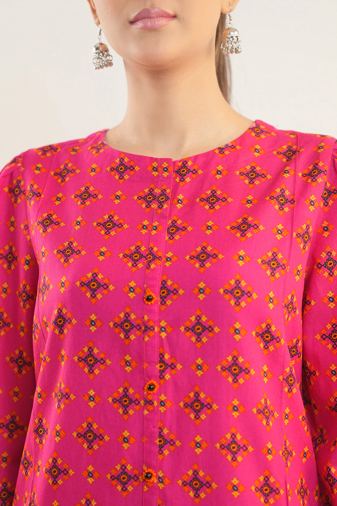 Printed Lawn Stitched 2 Piece (Shirt/Trouser) - Image 7