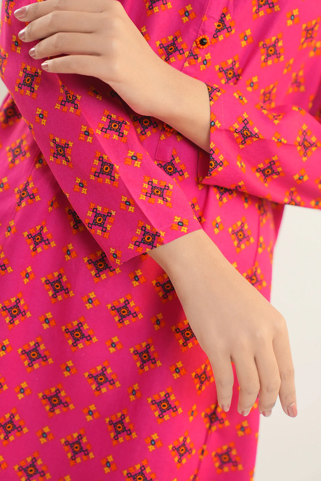 Printed Lawn Stitched 2 Piece (Shirt/Trouser) - Image 8