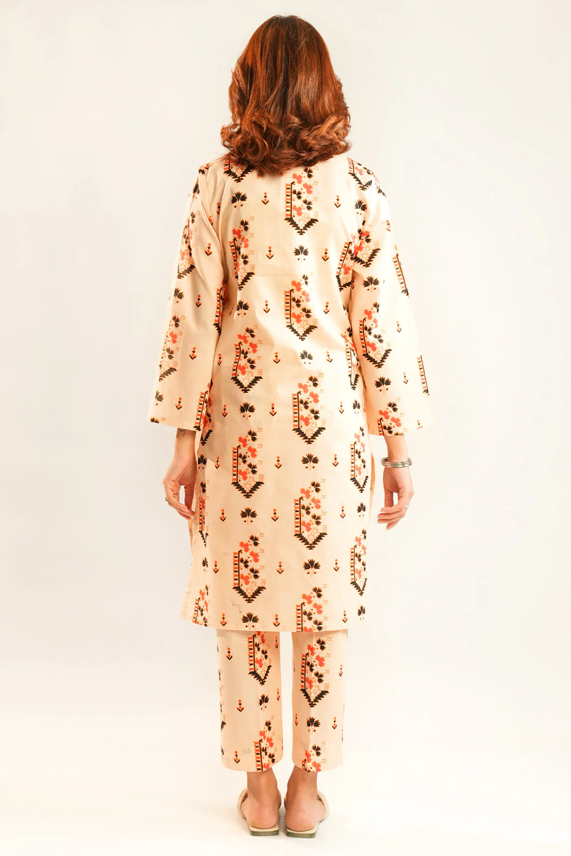 Printed Lawn Stitched 2 Piece (Shirt/Trouser) - Image 3