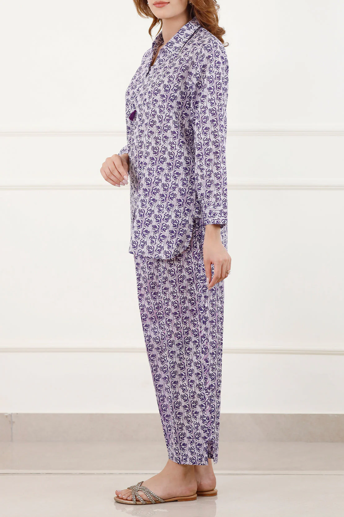 Printed Lawn Stitched 2 Piece (Shirt/Trouser) - Image 2