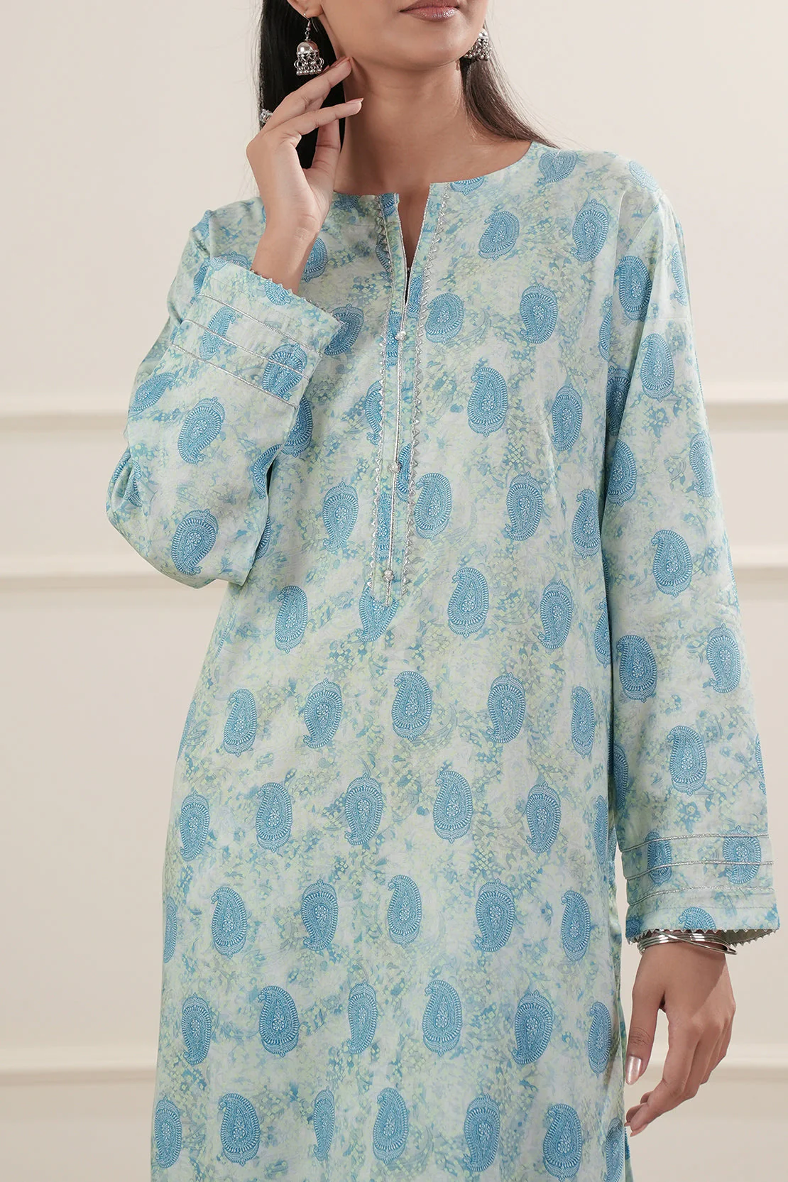 Printed Lawn Stitched 2 Piece (Shirt/Trouser)