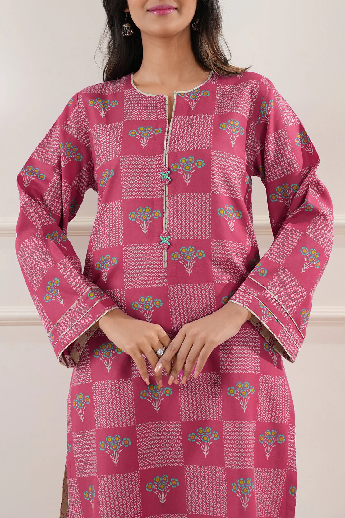 Printed Lawn Stitched 2 Piece (Shirt/Trouser)