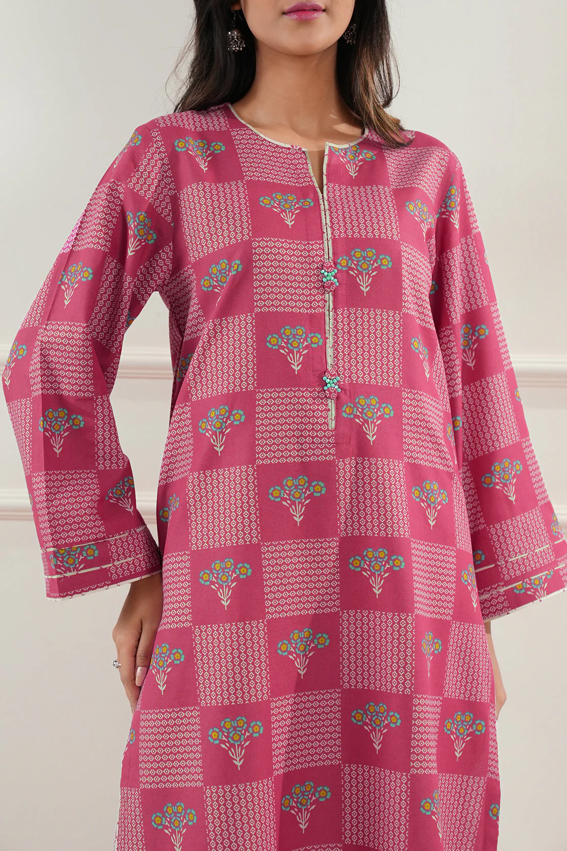 Printed Lawn Stitched 2 Piece (Shirt/Trouser) - Image 3