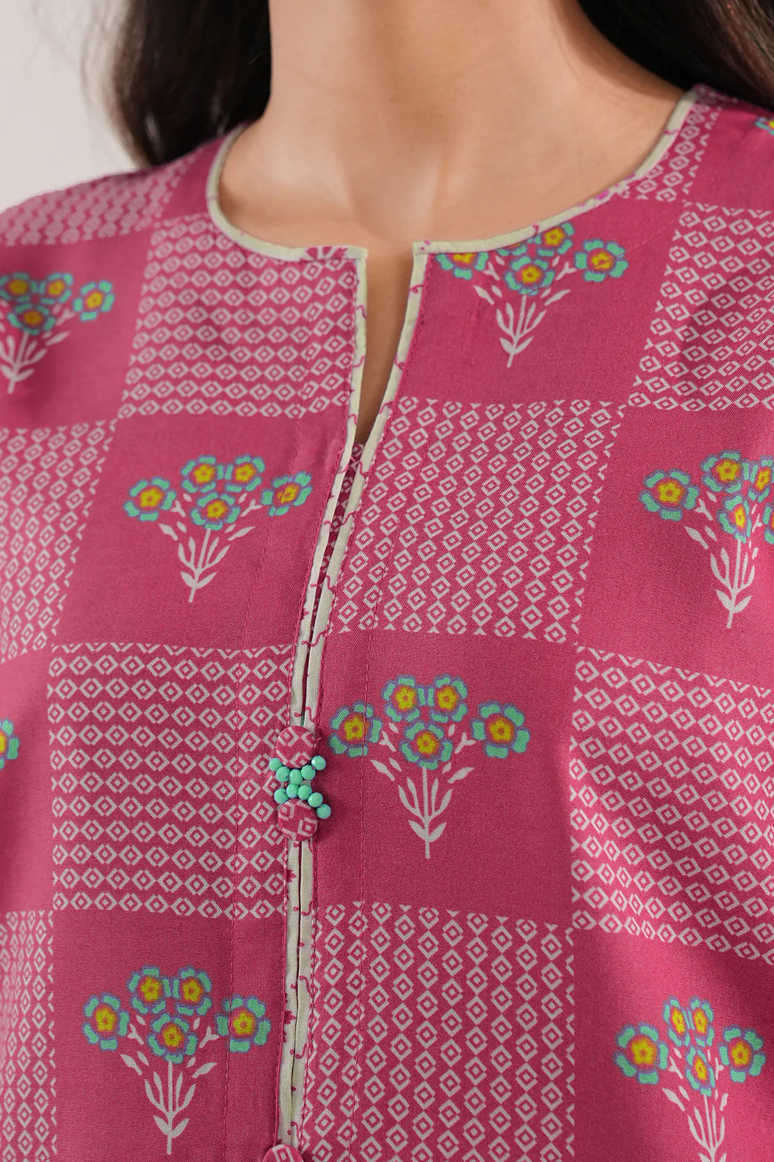 Printed Lawn Stitched 2 Piece (Shirt/Trouser) - Image 5