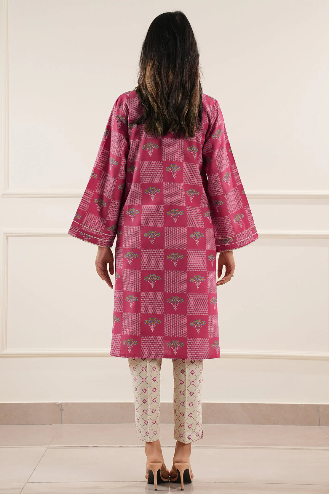 Printed Lawn Stitched 2 Piece (Shirt/Trouser) - Image 6
