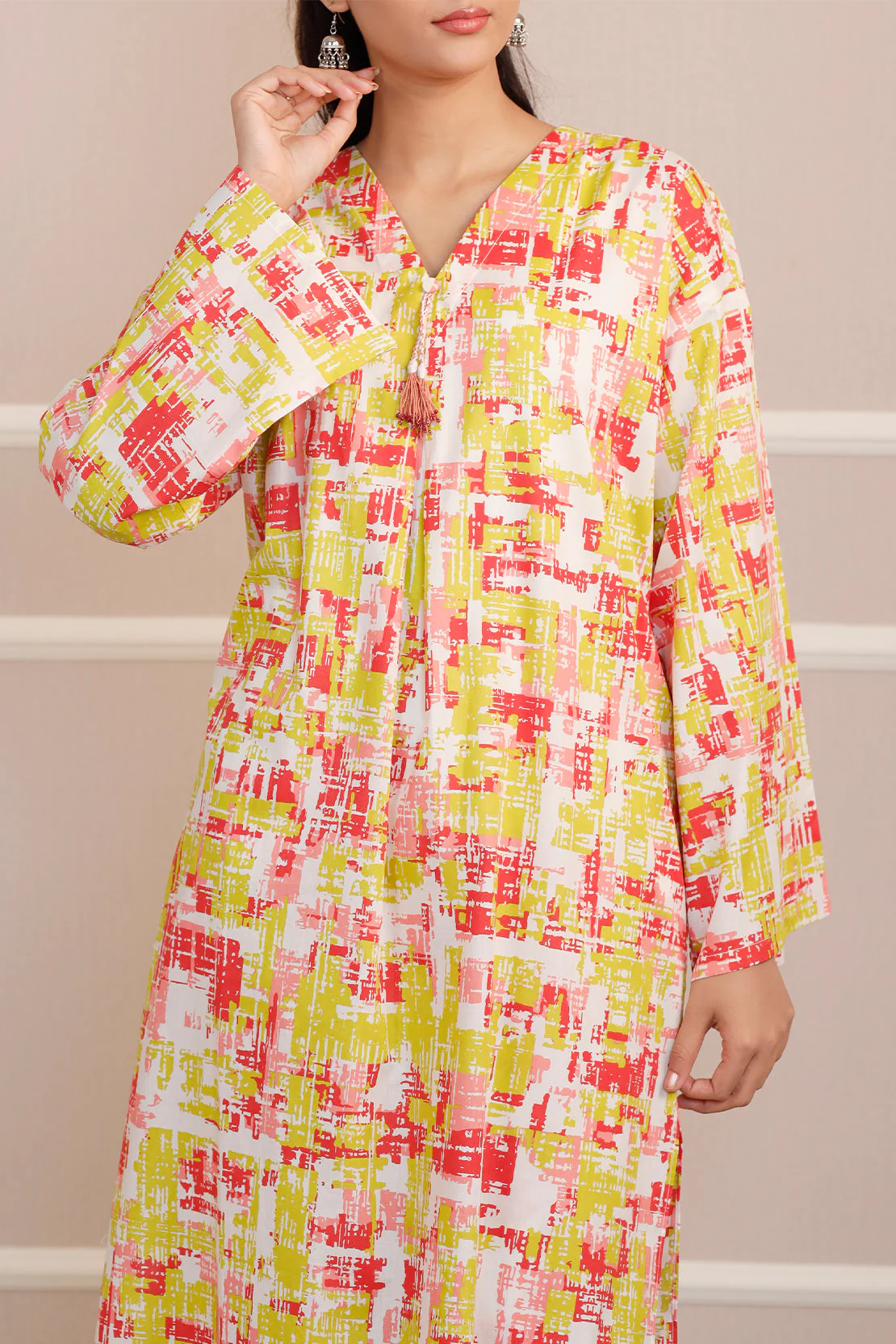 Printed Lawn Stitched 2 Piece (Shirt/Trouser)