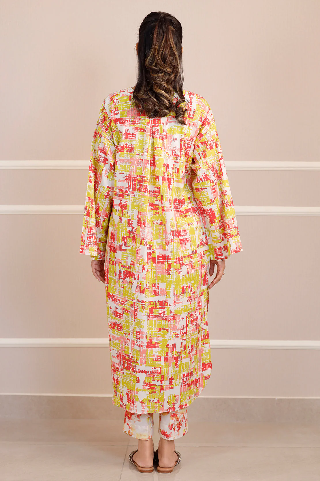 Printed Lawn Stitched 2 Piece (Shirt/Trouser) - Image 7