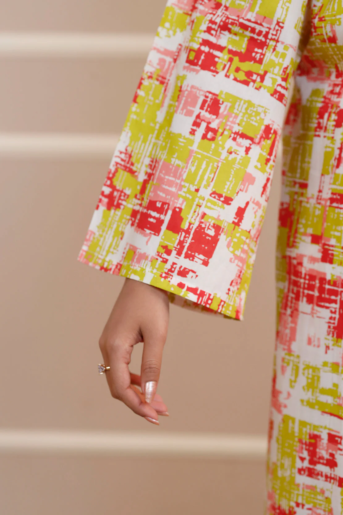 Printed Lawn Stitched 2 Piece (Shirt/Trouser) - Image 9