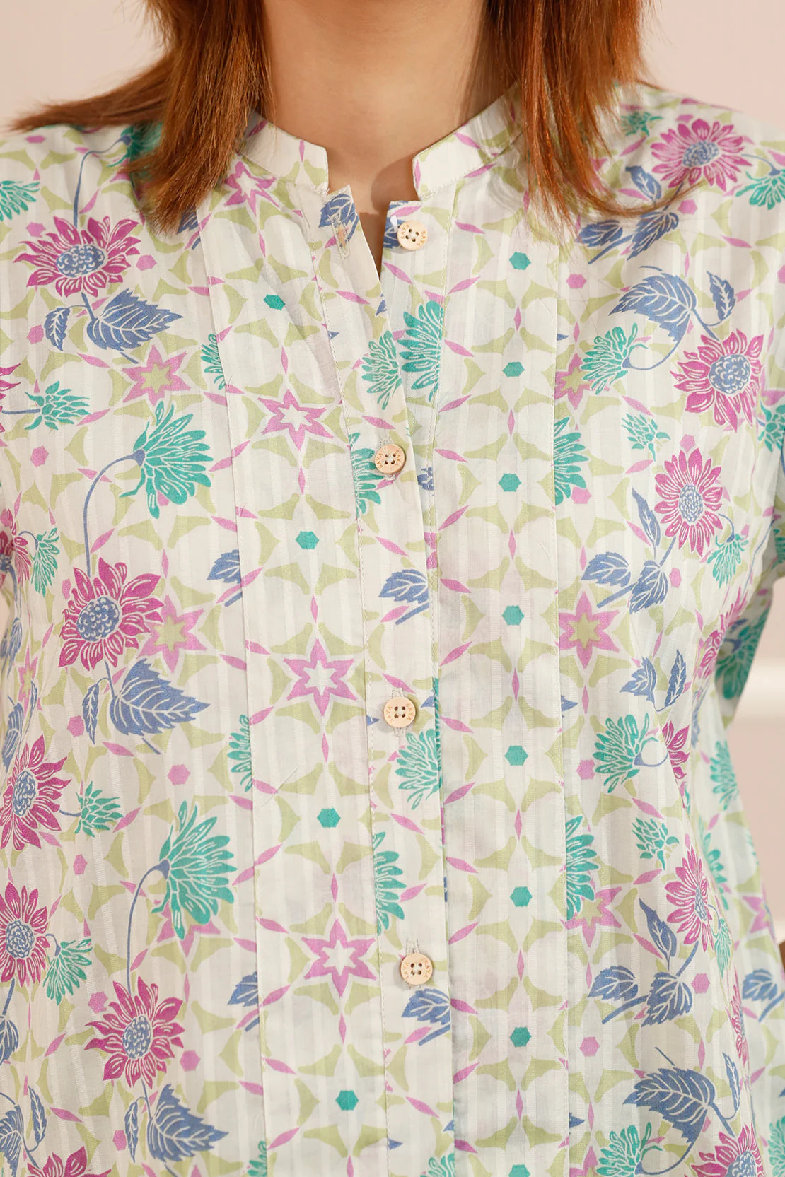 Printed Lawn Stitched 2 Piece (Shirt/Trouser) - Image 5
