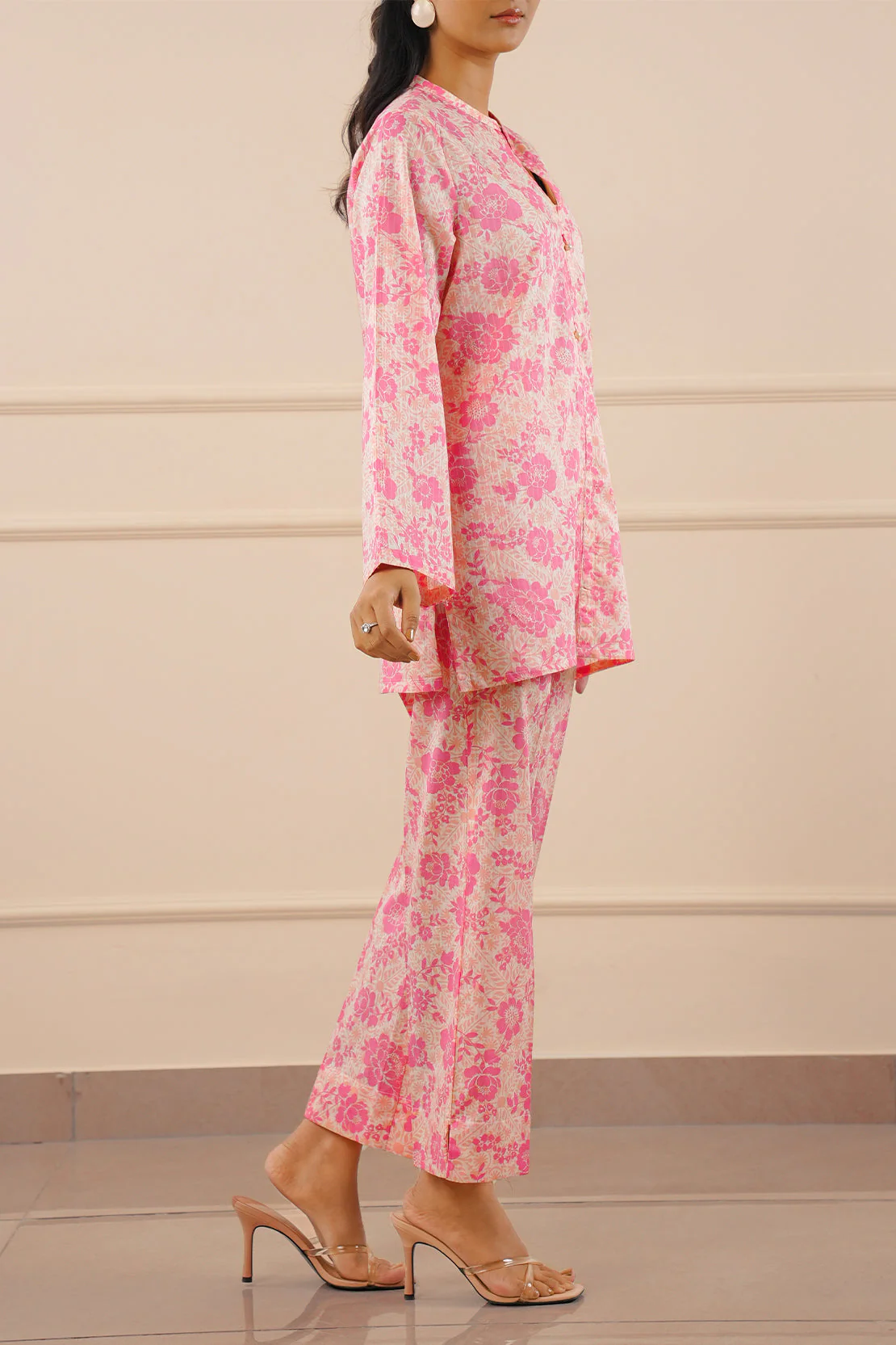 Printed Lawn Stitched 2 Piece (Shirt/Trouser) - Image 4
