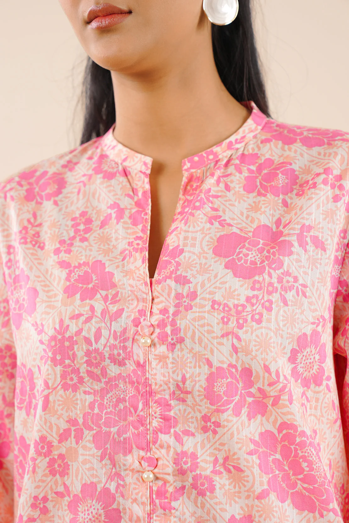 Printed Lawn Stitched 2 Piece (Shirt/Trouser) - Image 8