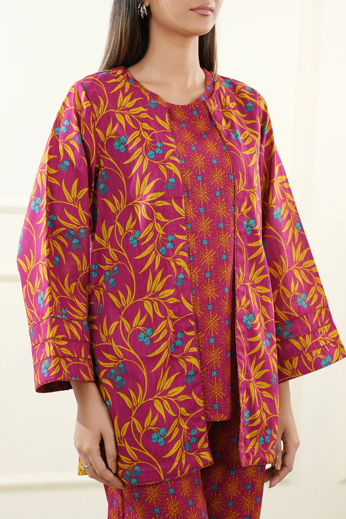 Printed Lawn Stitched 2 Piece (Shirt/Trouser)