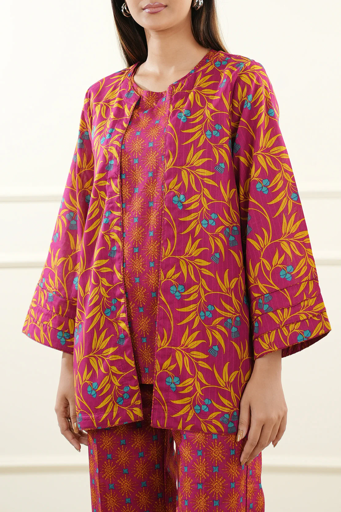Printed Lawn Stitched 2 Piece (Shirt/Trouser) - Image 4