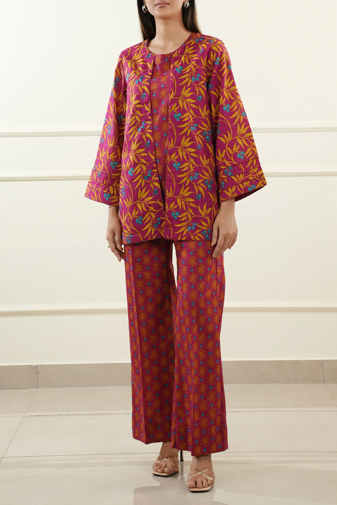 Printed Lawn Stitched 2 Piece (Shirt/Trouser) - Image 6