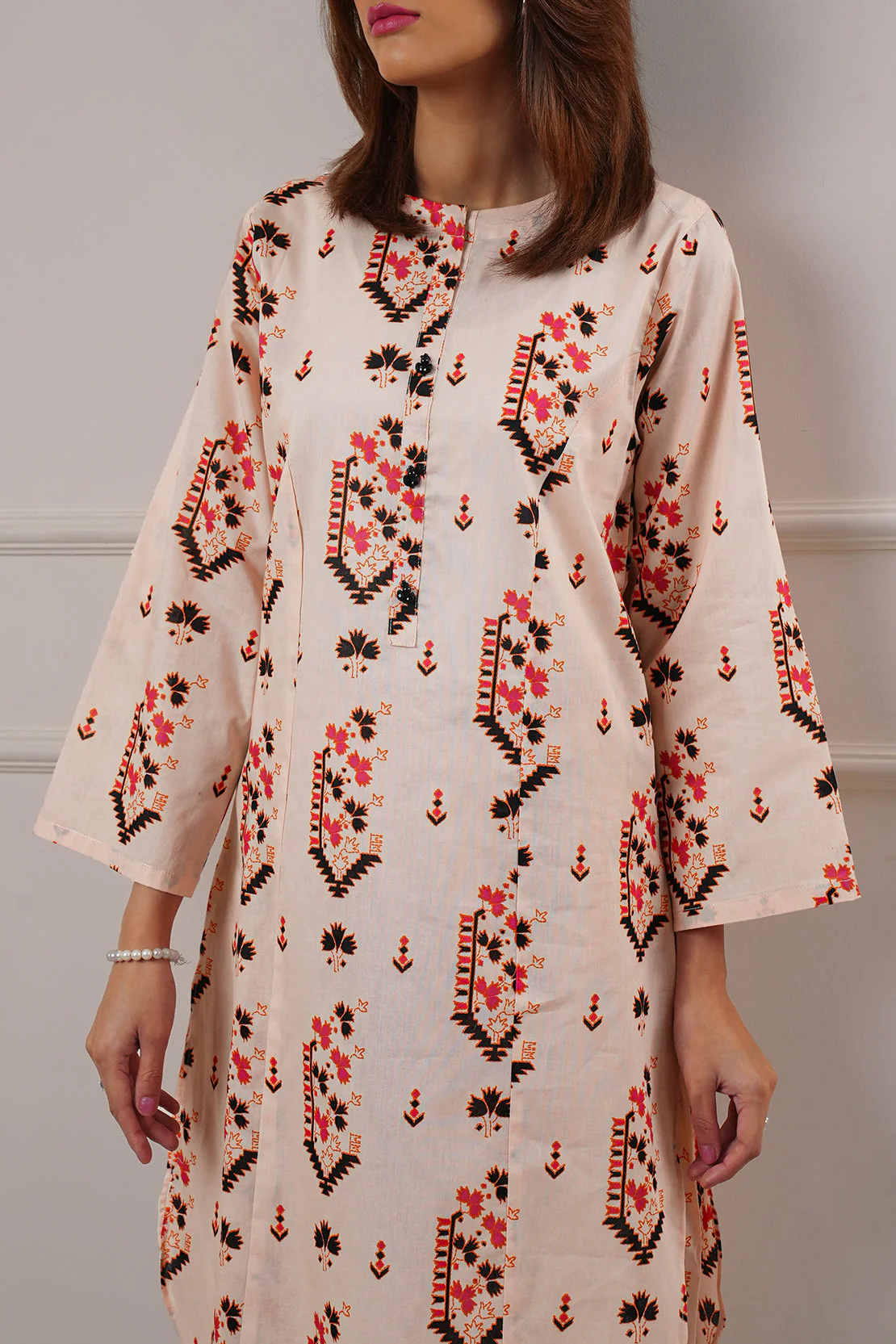 Printed Lawn Stitched 2 Piece (Shirt/Trouser)